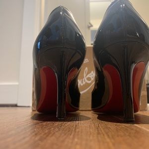 Classic Black Patent Leather Loubs